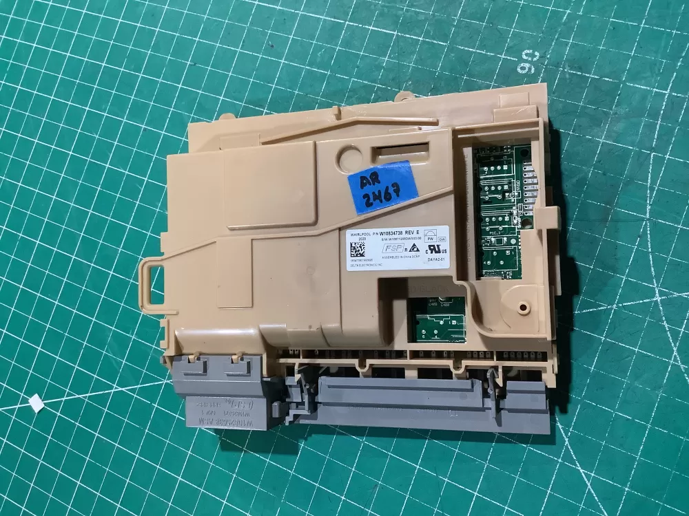 Whirlpool W10834738 W10876147 Dishwasher Control Board AZ226975 | AR2467