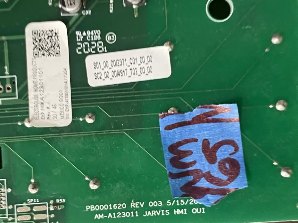 Frigidaire A12301101 Range Control Board AZ44450 | Wmv65