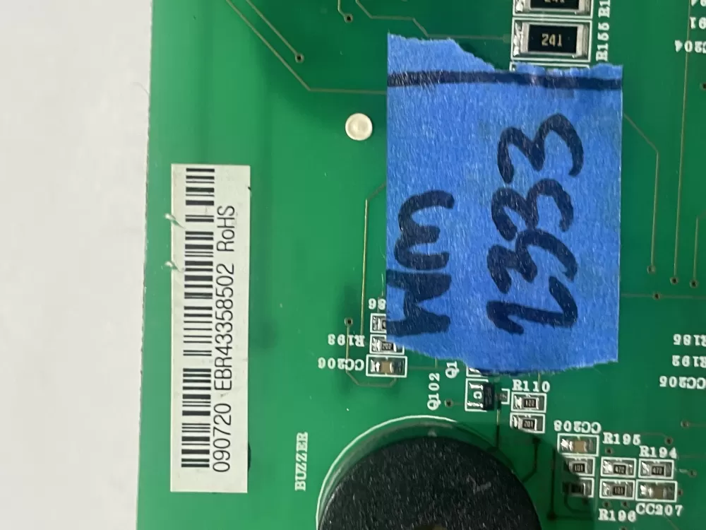 LG Kenmore EBR43358502 Refrigerator Dispenser UI Control Board AZ130625 | Wm2333