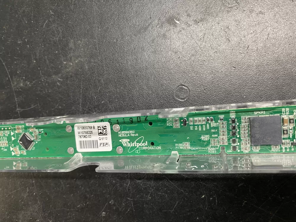 Whirlpool W10650769 Dishwasher Control Board AZ20674 | BK855