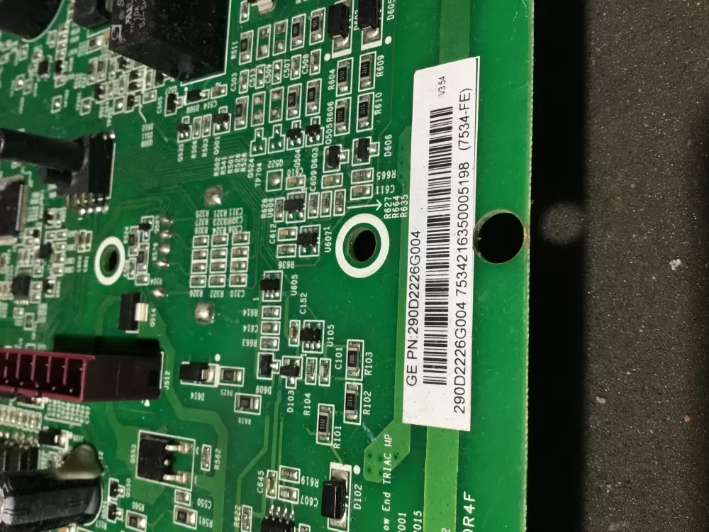 GE WH22X36498 290D2226G004 Washer Control Board AZ88229 | NR1148