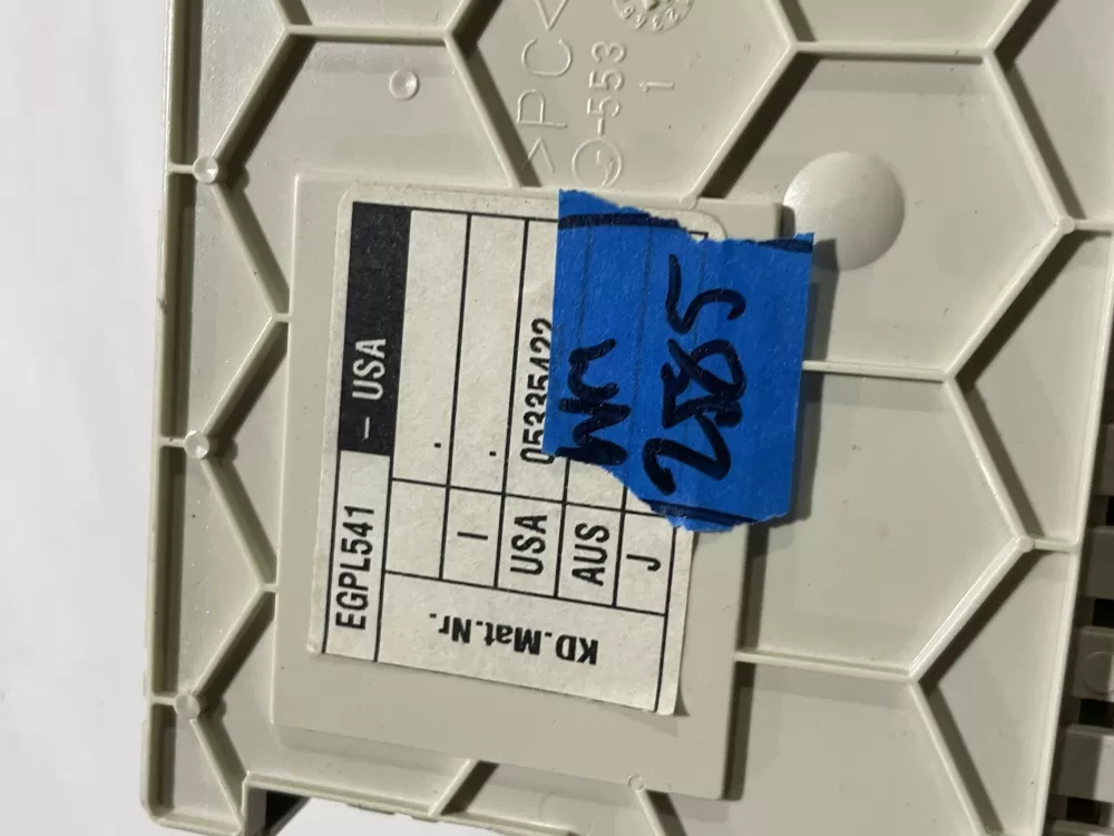 Miele Dishwasher Control Board 05335422 AZ186577 | Wm2585