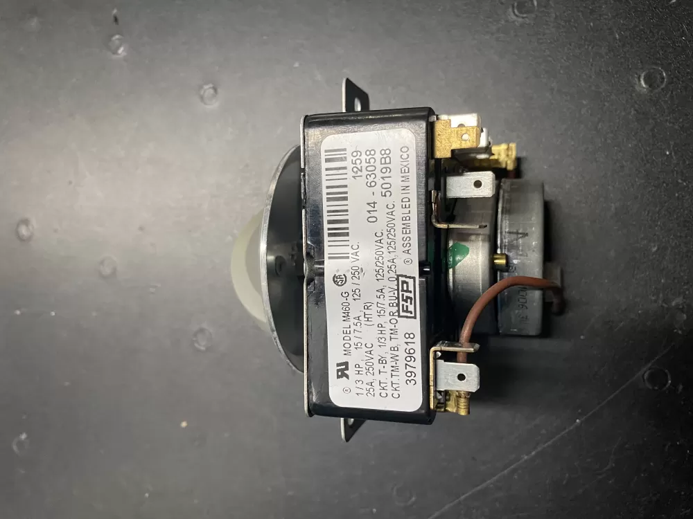 Whirlpool Amana Admiral AP6009056 3979618 3979618R Dryer Timer AZ16336 | BK1249