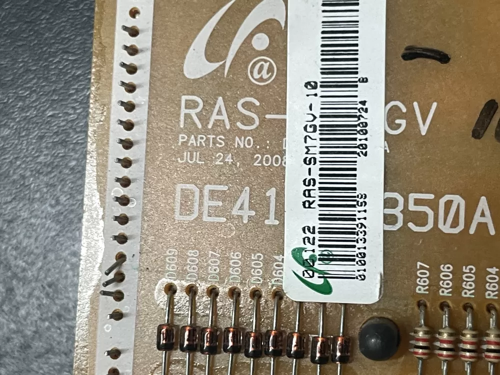 Samsung microwave control board RAS-SM7GV-10 AZ18722 | WM1259