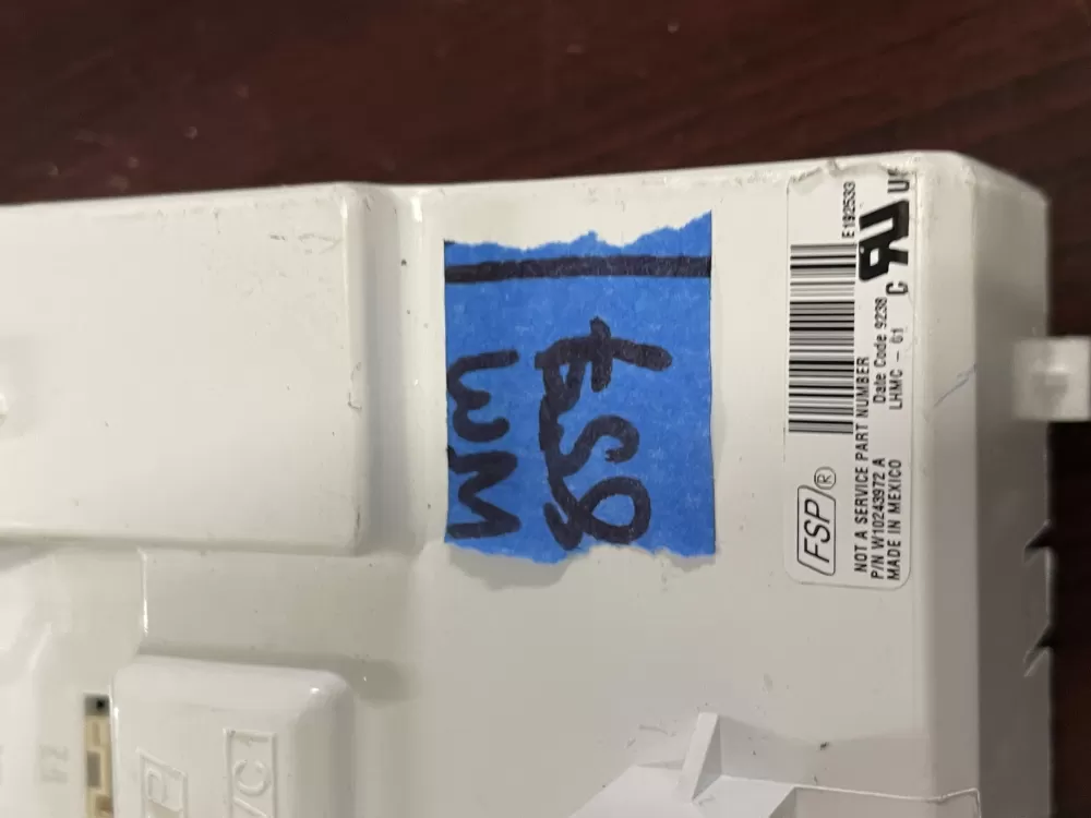 Whirlpool W10243972 Washer Control Board Main CCU AZ86088 | Wm857