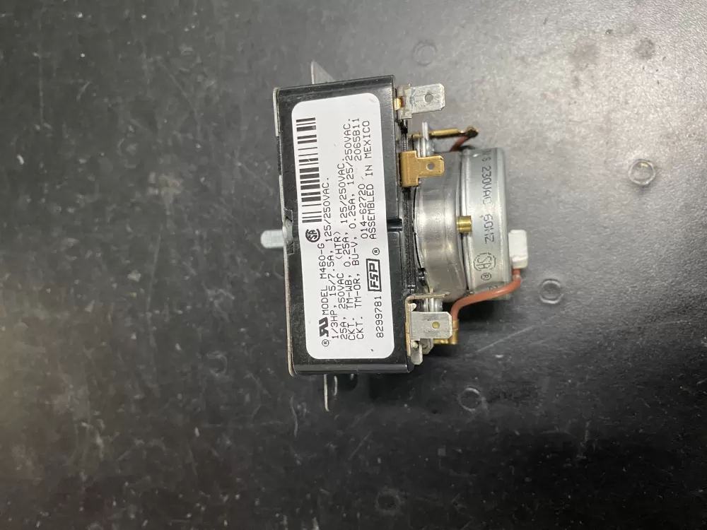 Whirlpool 8299781A WP8299781 AP6012589 909732 8299781 PS11745799 TEDX640PQ1 REX5634PQ0 REX6634RQ0 RED4340SQ1 REX6634RQ1 SEDX600JQ1 EED4300TQ0 EED4300SQ0 AED4370TQ0 Dryer Timer