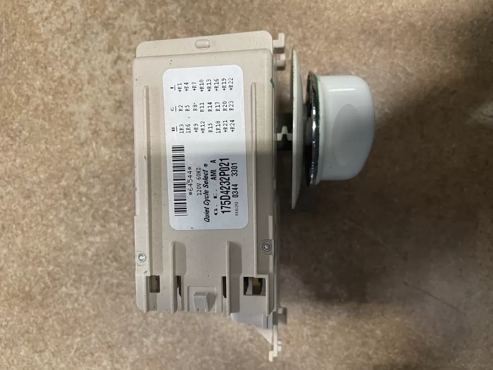 GE 175D4232P021 WH12X10255 Washer Timer AZ9414 | KM1372