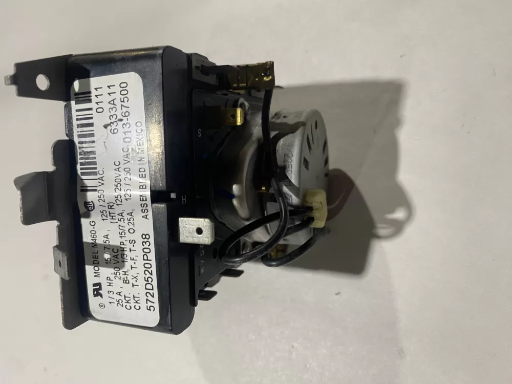 GE 572D520P038 Dryer General Electric Timer AZ112313 | BK1047