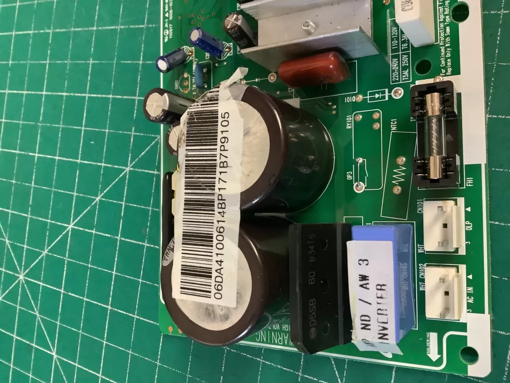 Samsung DA41 00585A 00614B Refrigerator Control Board Inverter AZ228825 | NR537