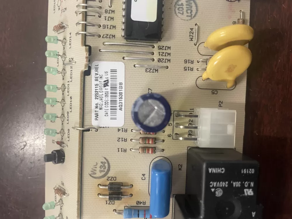 Kenmore 2252115 8201527 Refrigerator Control Board AZ47541 | KM1623