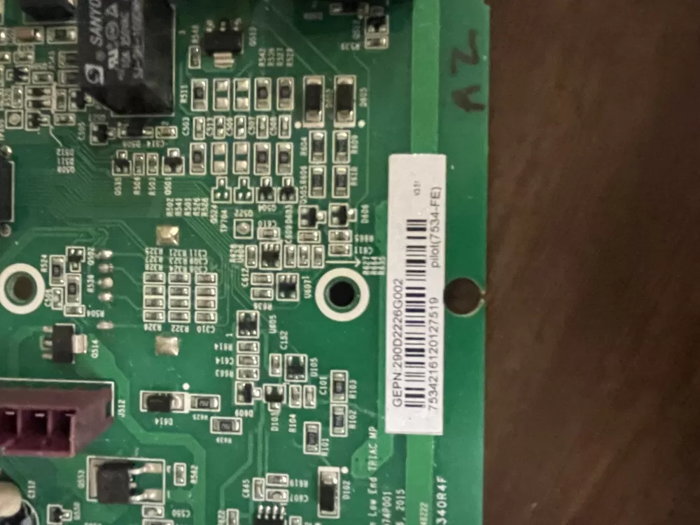 GE WH22X29556 WH18X25896 290D2226G002 Washer Control Board AZ42367 | Wm1738