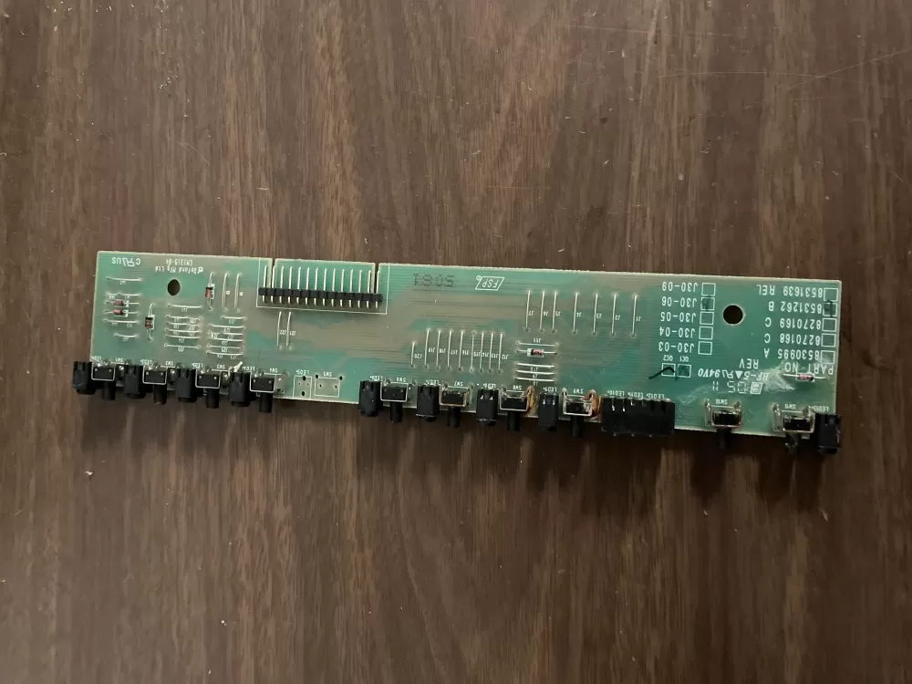 KitchenAid WP8531262 Dishwasher User Interface Board AZ83190 | KM692