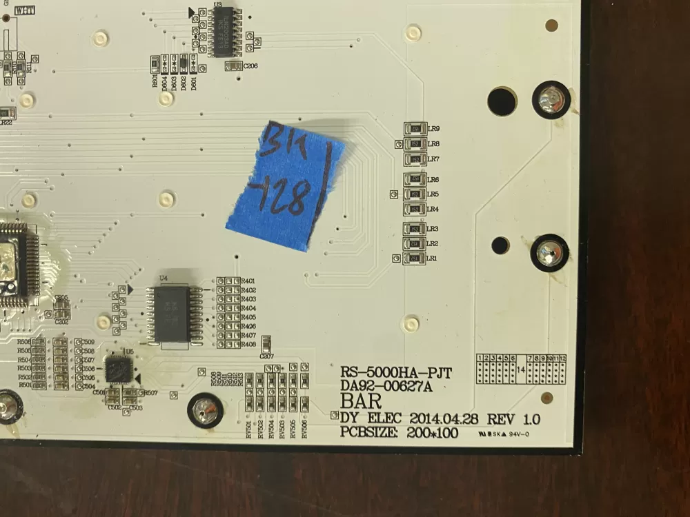 Samsung DA92-00627A Refrigerator Dispenser Control Board AZ35574 | BK428