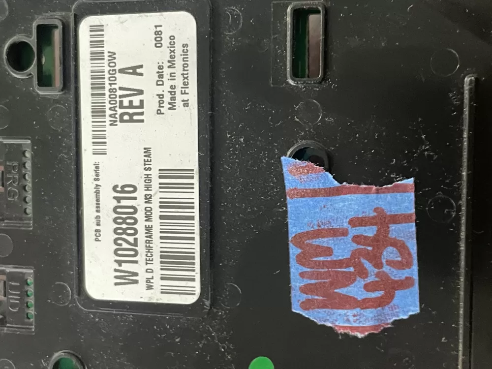 Whirlpool W10288016 W10012540 Washer Control Board AZ37413 | Wm434