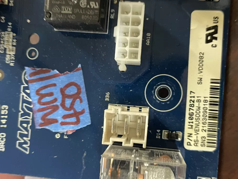 Whirlpool Maytag W11398779 W10678217 Dryer Control Board AZ37502 | Wm450