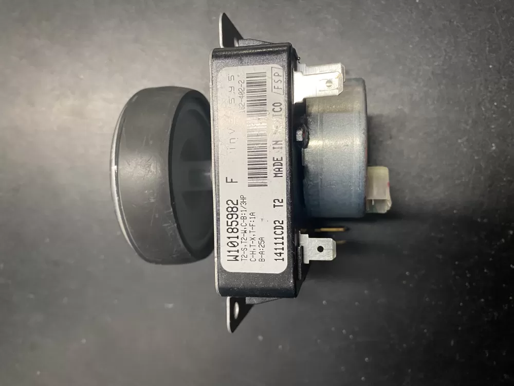 Whirlpool  Maytag  Kenmore AP6016541 W10185982 WPW10185982VP WPW10185982 PS11749831 Dryer Timer
