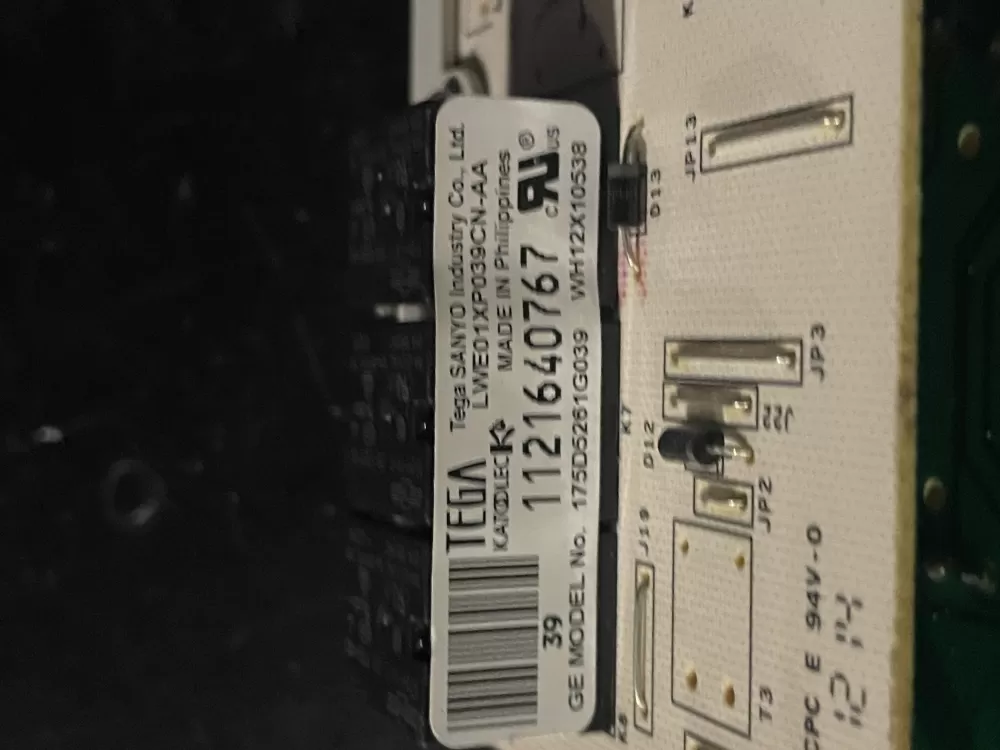 GE WH12X10614 175D5261G039 EBX1129P004 Washer Control Board AZ38245 | Wm511