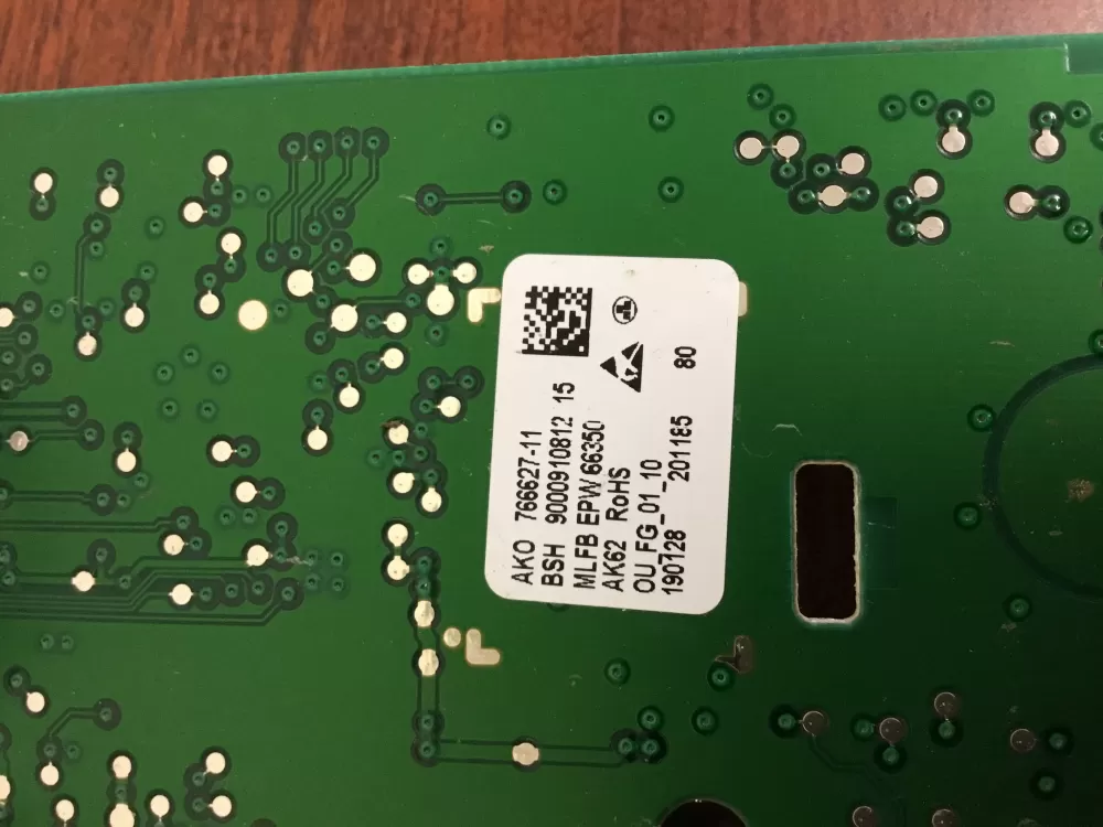 Bosch 9000910812 06 Washer Control Board AZ30914 | NR1664