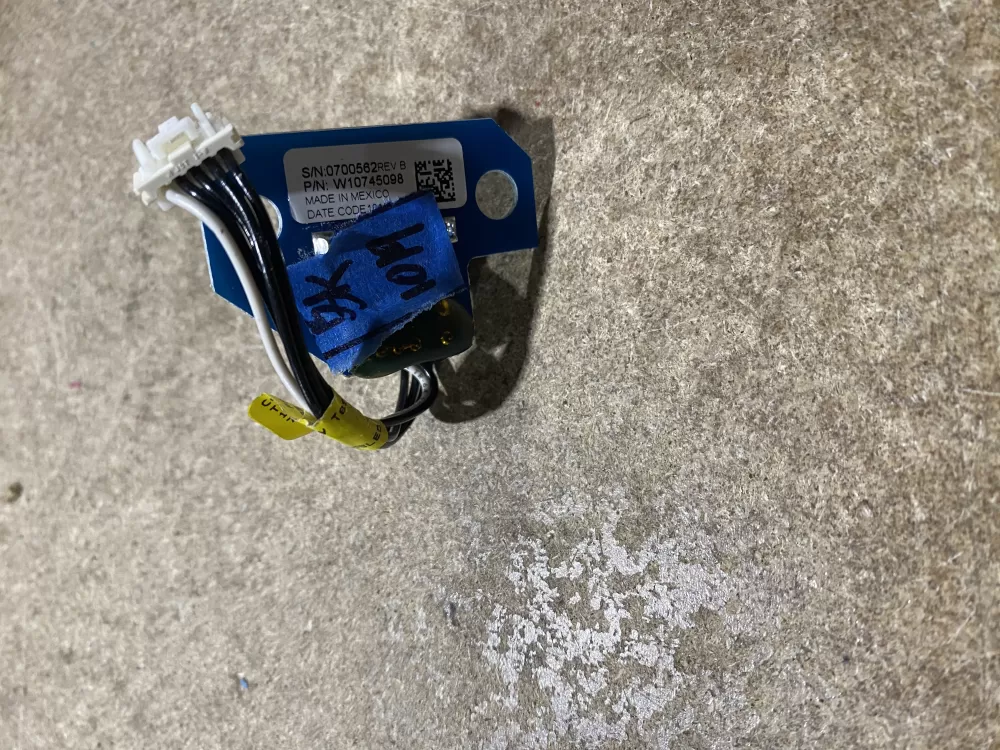 Kenmore Maytag Whirlpool W10745098 Washer UI Control Board AZ76977 | BK1019