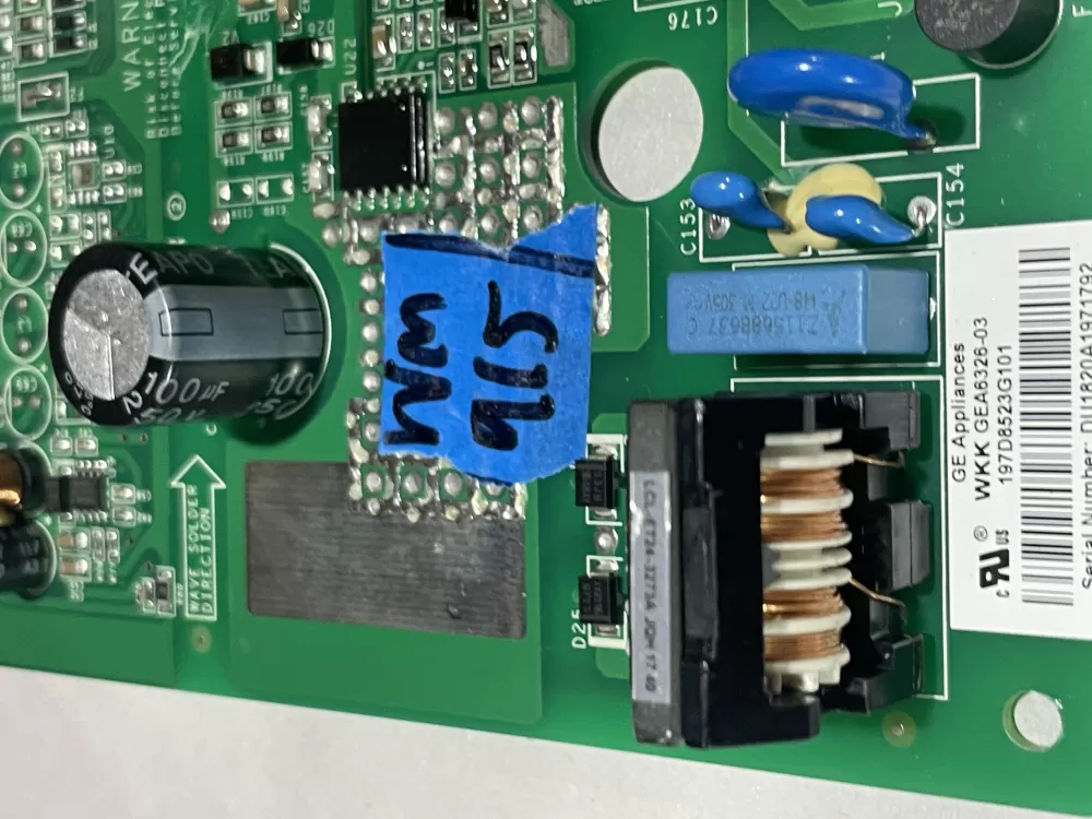 GE 197D8523G101 70213260402GA MB6075LLC Refrigerator Control AZ152385 | Wm915