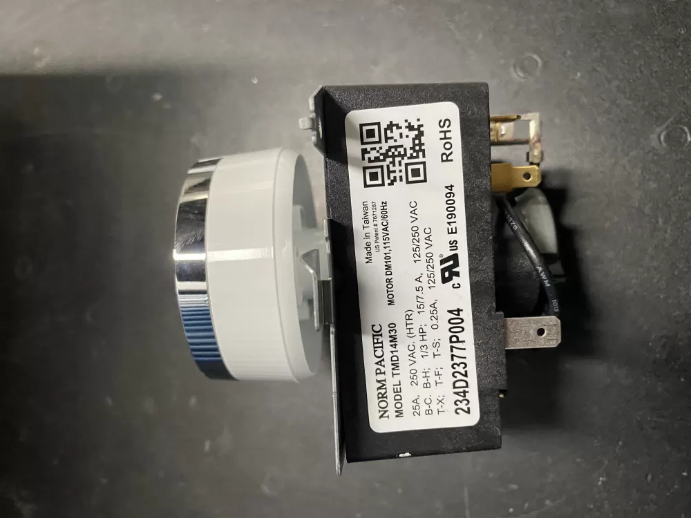 GE TMD14M30 234D2377P004 Dryer Timer