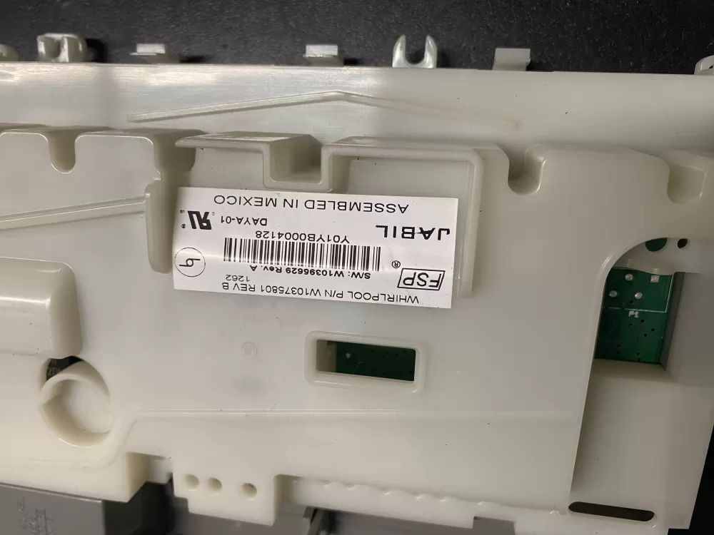 Whirlpool W10375801 AP5330512 Dishwasher Control Board AZ14732 | BK631