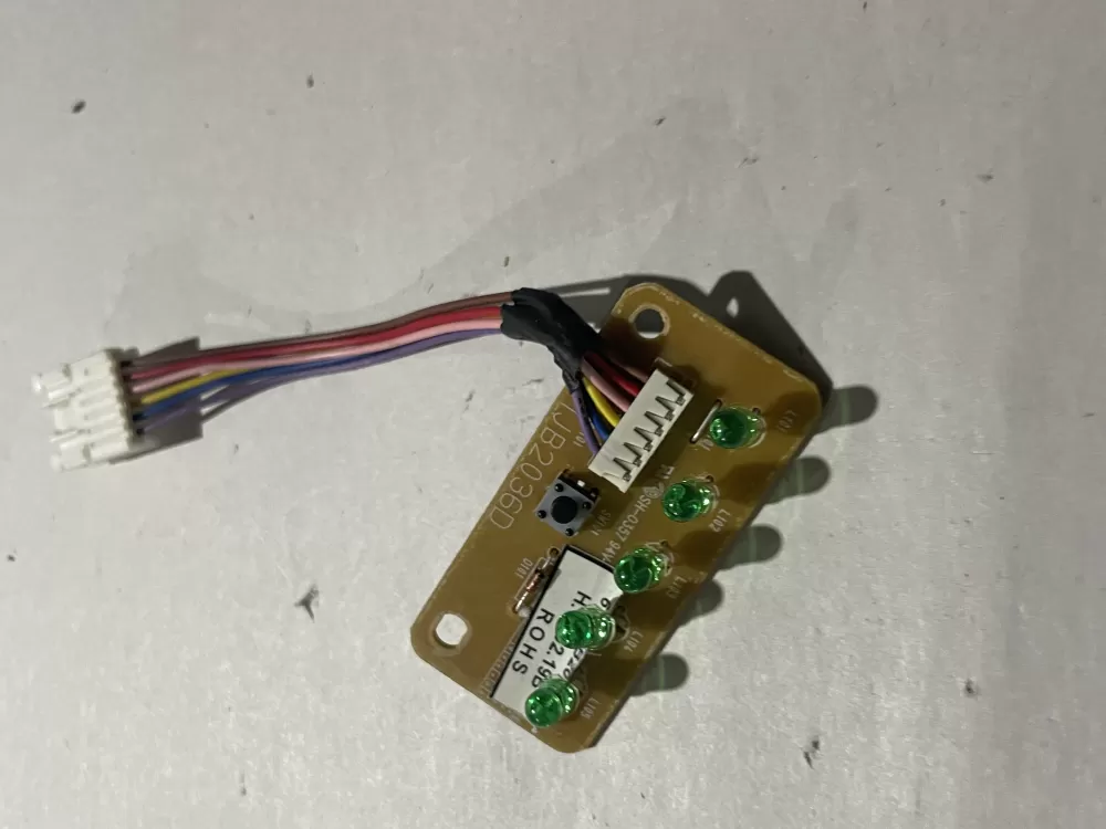 LG Refrigerator User Interface Control Board P# 6871JB2036D AZ191074 | Wm703