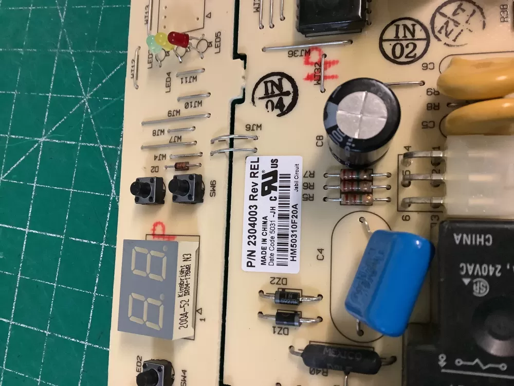 Kenmore 2304003 Refrigerator Control Board AZ228035 | NR506
