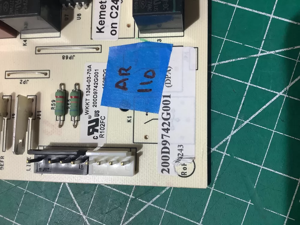 GE EBX1110P002 200D49742G001 Fridge Control Board AZ195969 | AR110