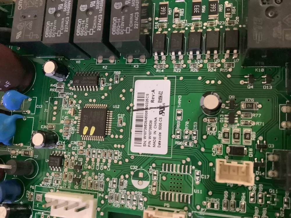 Kenmore Whirlpool W10702030 Refrigerator Control Board AZ203279 | NR2798