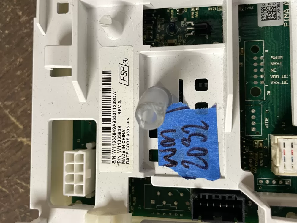 Whirlpool W11104057 W11176458 W11284809 Dryer Control AZ60115 | Wm2032