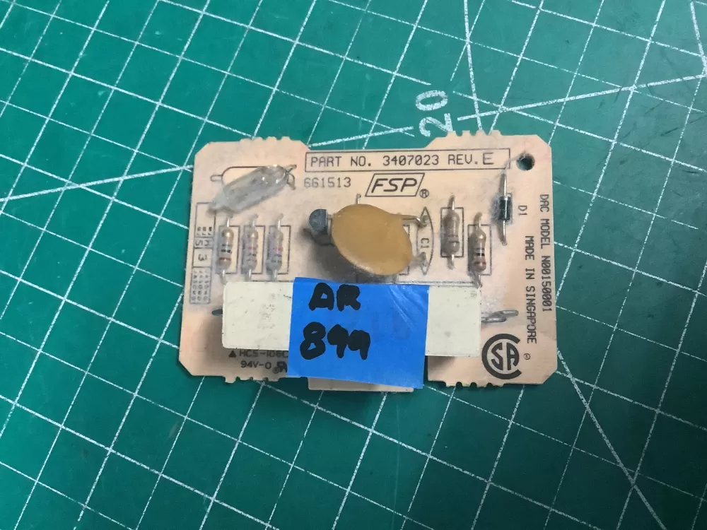 Whirlpool Kenmore 3407023 Dryer Control Board AZ208433 | AR899
