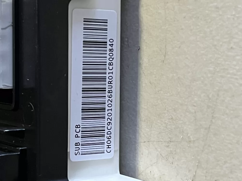 Samsung DC92 01026B DC9201026B Dryer Control Board AZ44764 | JT1164