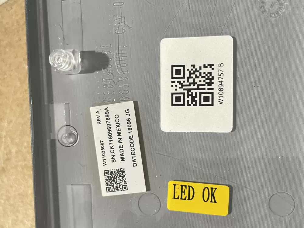 Maytag W11035067 Ap6278100 Washer Control Board Panel AZ67880 | Wmv468