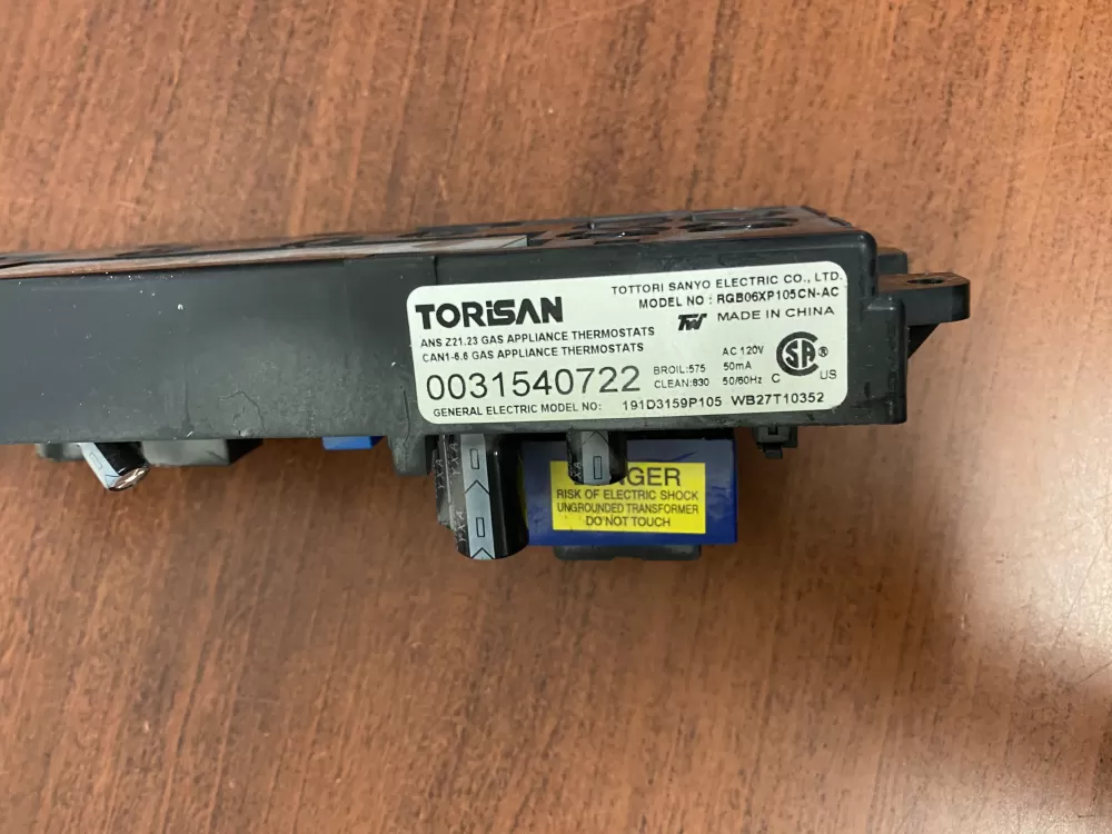 GE 191D3159P105 WB27T10352 AP3184978 Oven Range Control Board AZ49116 | BK1799