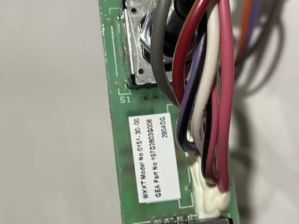 GE 197D2803G008 Refrigerator Control Board AZ188778 | Wm1526