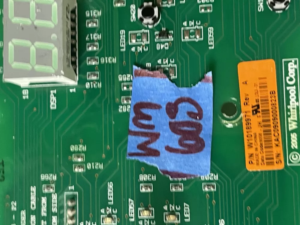 Kenmore W10189971 WPW10189971 PS11749897 Washer Control Board AZ47124 | Wm603