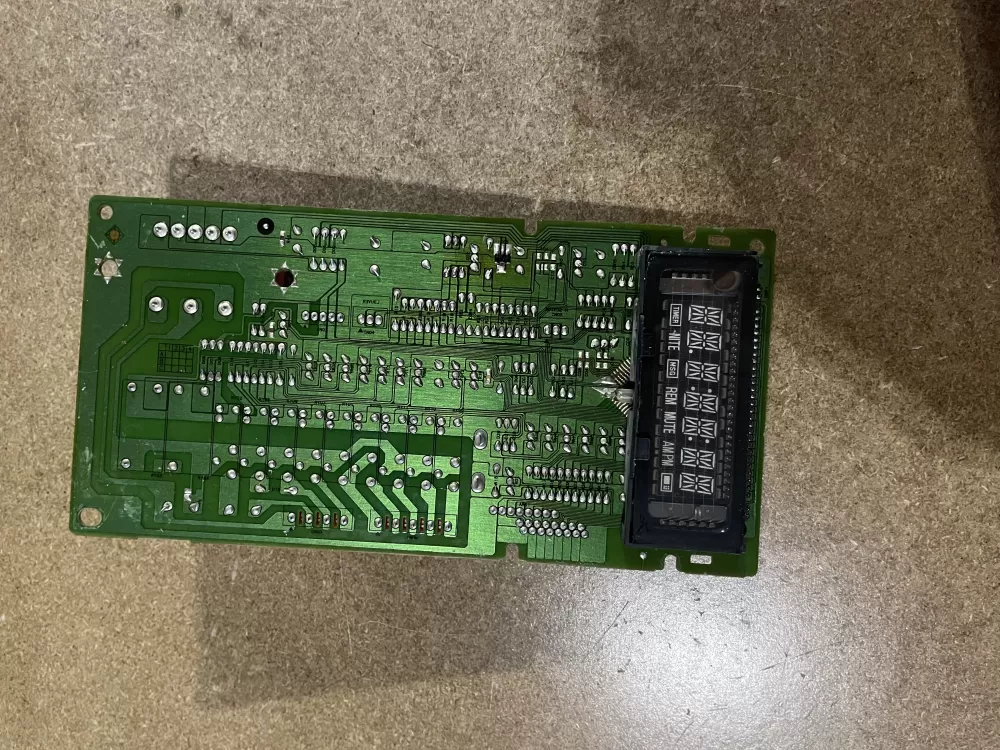 GE Microwave Oem Electronic Control Board Wb27x10871 - AZ24757 | KM349