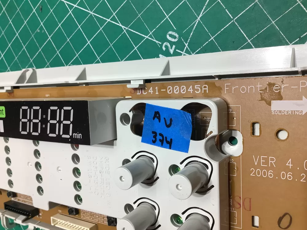 Samsung DC41-00045A AP4201750 AP3966842 Dryer Control Board AZ186061 | AV374