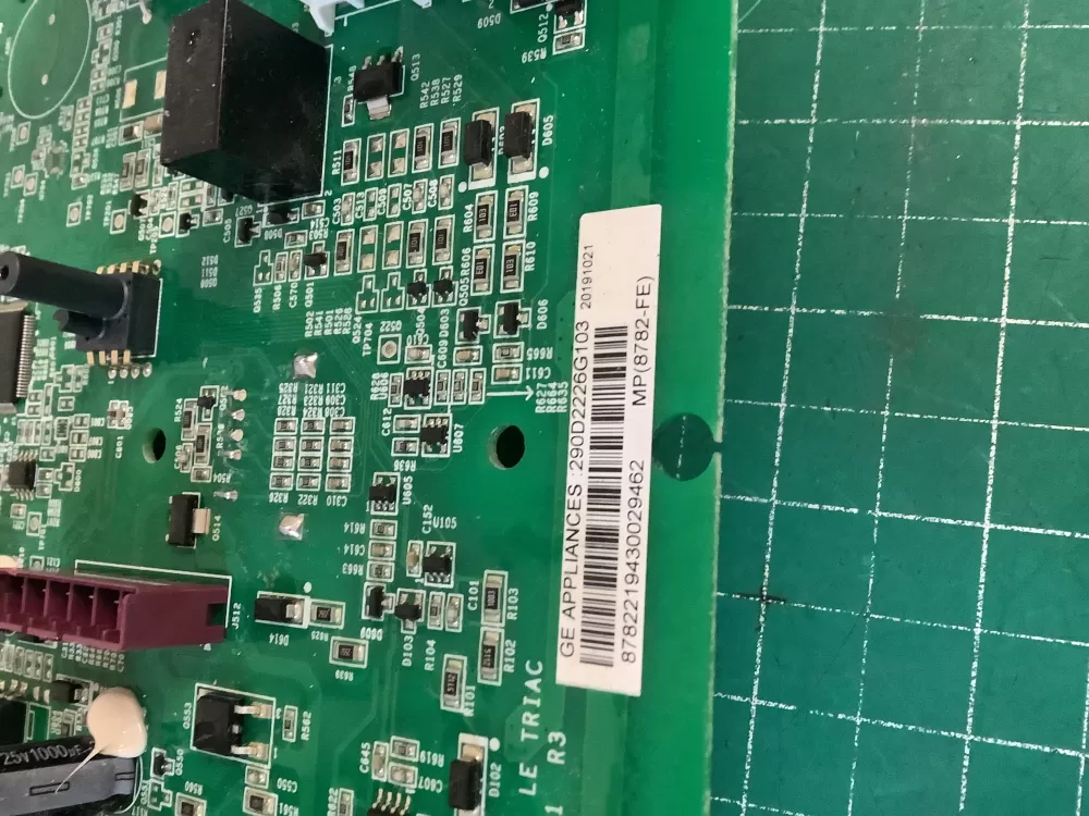 GE WH22X29556 290D2226G103 Washer Control Board AZ225351 | NR326