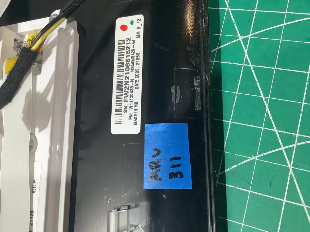 Washer Control Board Touchpad Panel User Interface W11130429 AZ193595 | ARV311