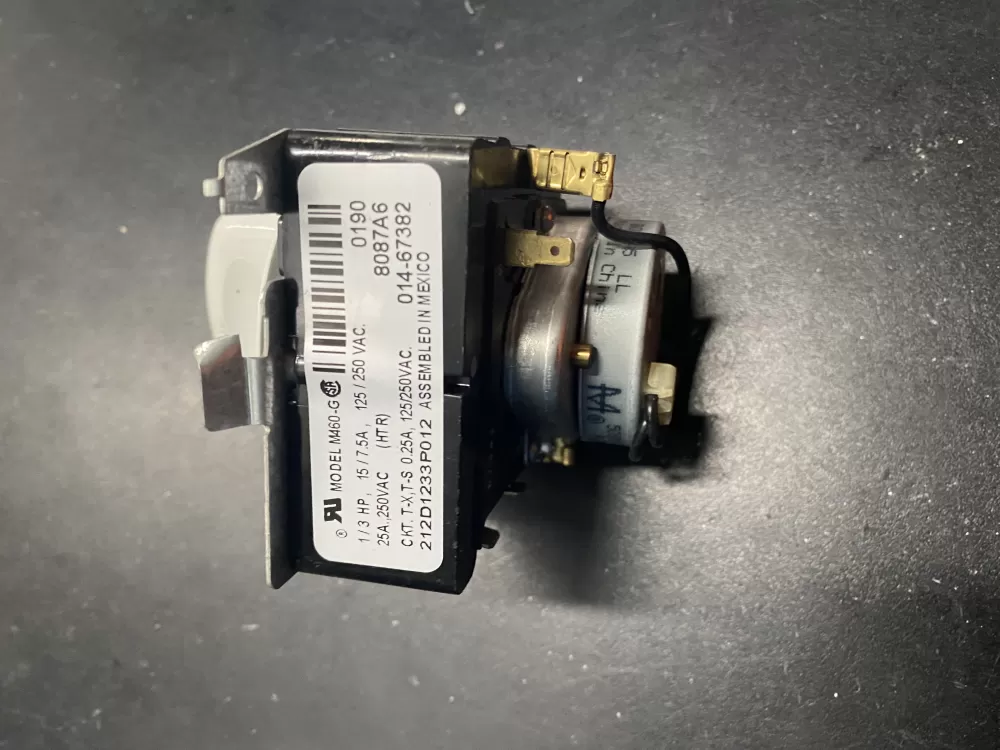 GE 212D1233P012 WE4M364 Dryer Timer AZ21704 | BK1140