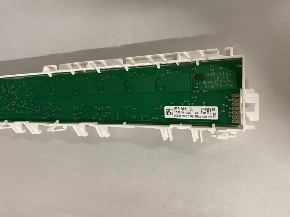 Bosch Melecs 9000881150 EPG60820 Dishwasher Control Board AZ219896 | BKV973