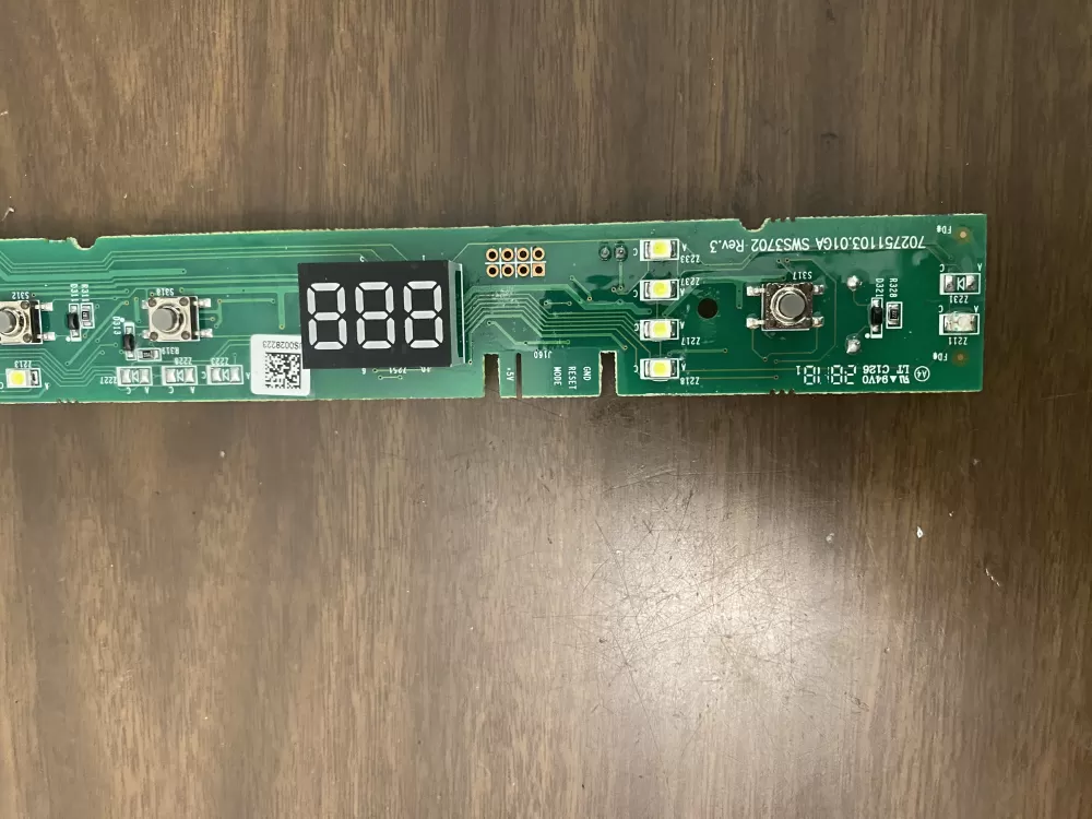 GE 265D1468G802 Dishwasher User Interface Control Board AZ89320 | BK1145