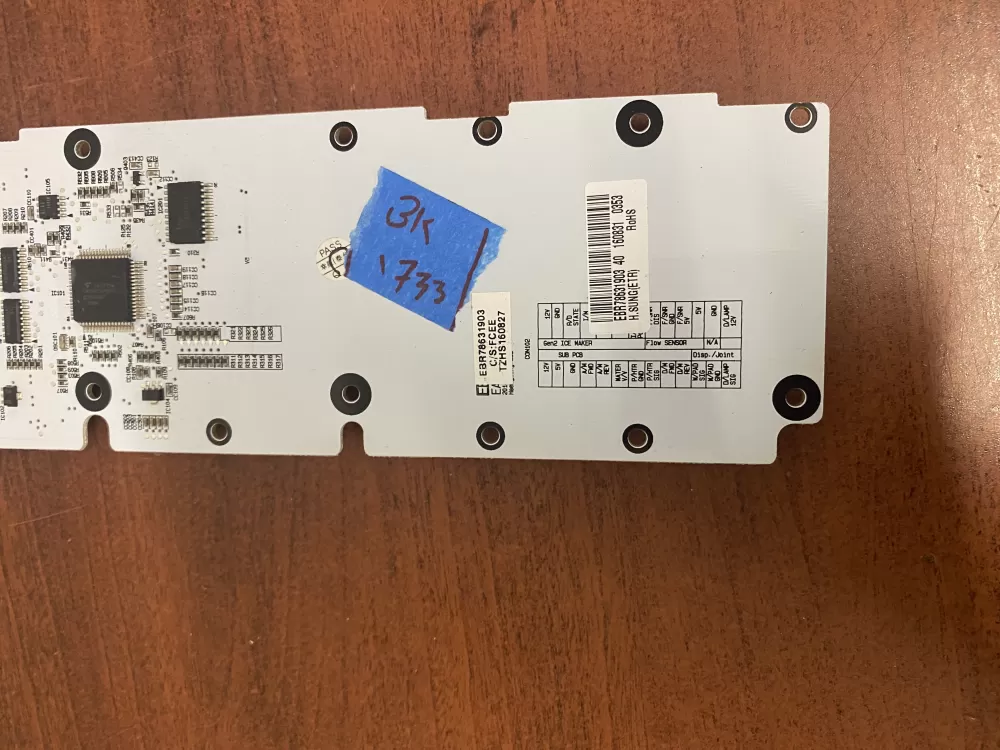 LG EBR78631903 Refrigerator Control Board Dispenser AZ41965 | BK1733