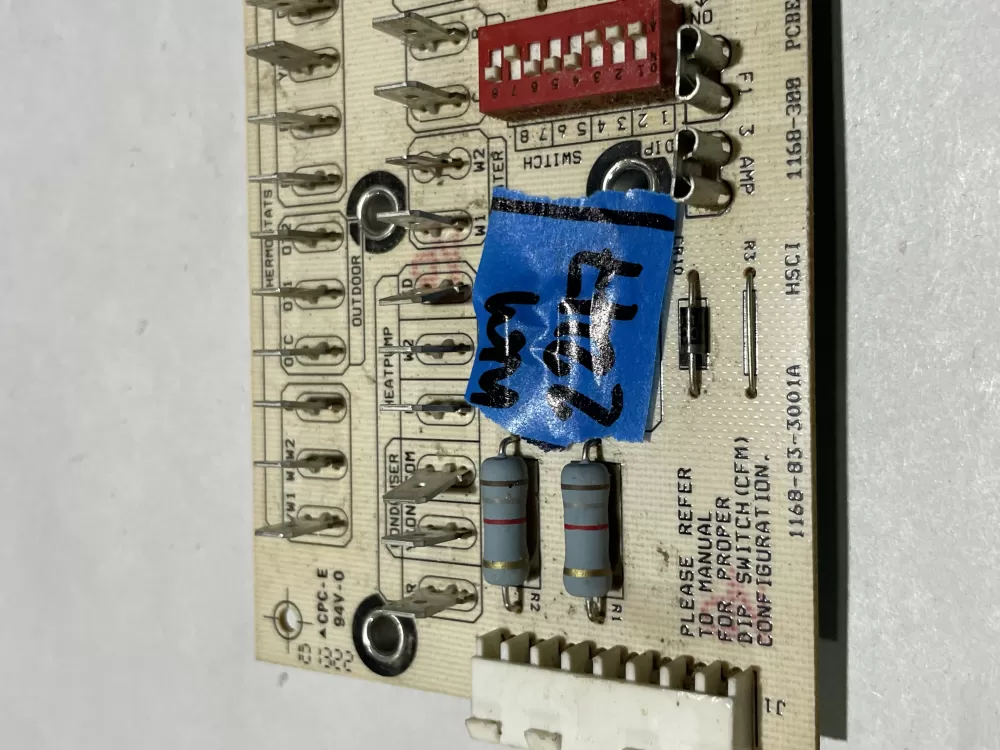 Goodman Amana 1168 300 Pcbem102 Furnace Control Board Ecm AZ123141 | Wm2247