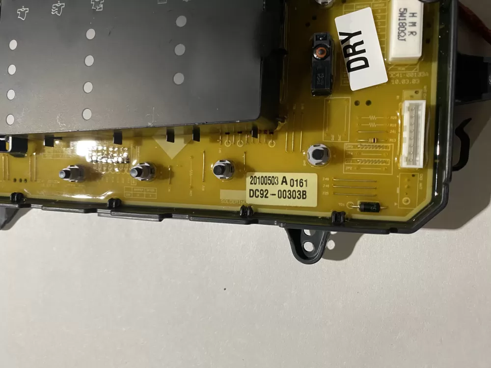 DC92-00303B Samsung Washer Interface Control Board AZ190590 | BKV872