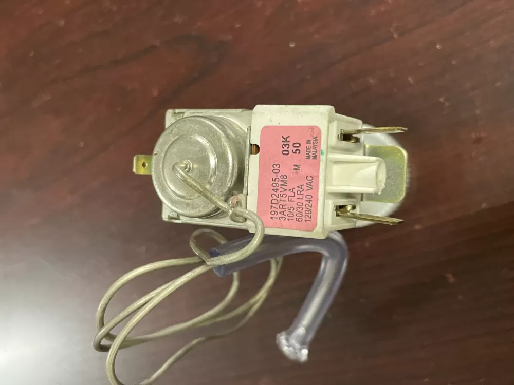 GE 197D2495-03 Refrigerator Cold Control Thermostat AZ82406 | Wm149