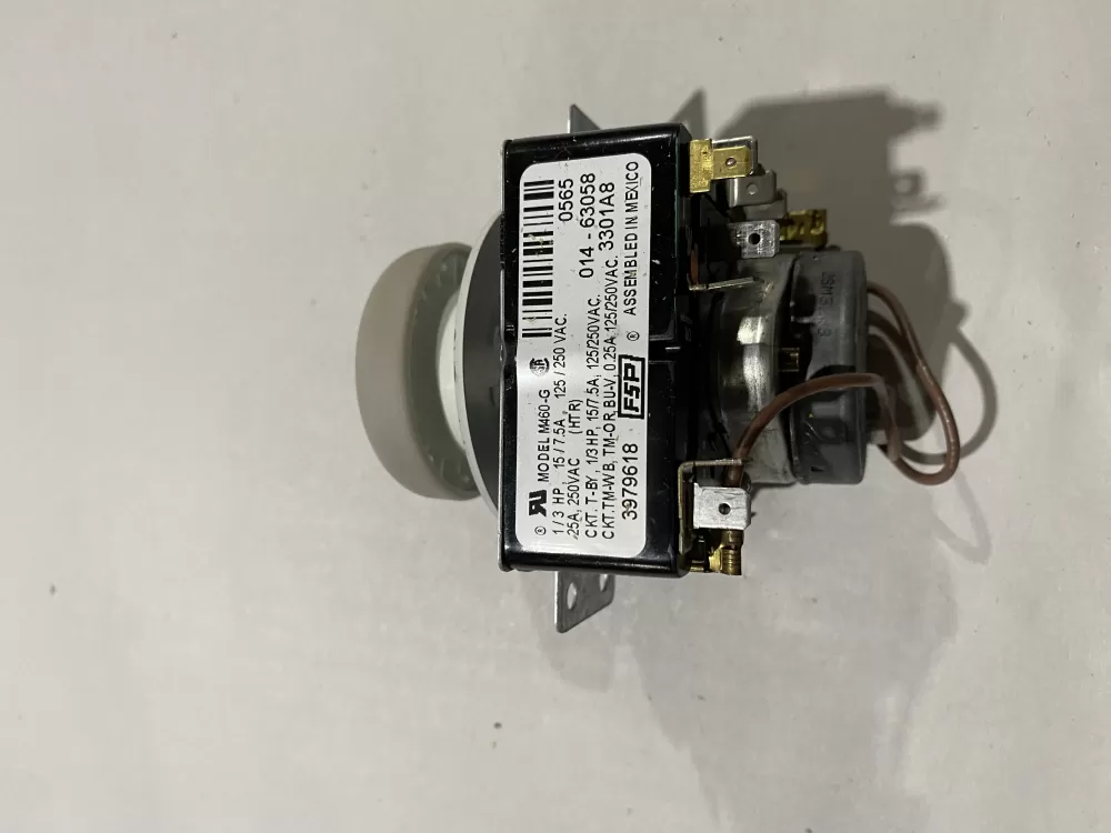 Whirlpool  Amana  Admiral AP6009056 3979618 3979618R 8299783 WP3979618 PS11742198 Dryer Timer
