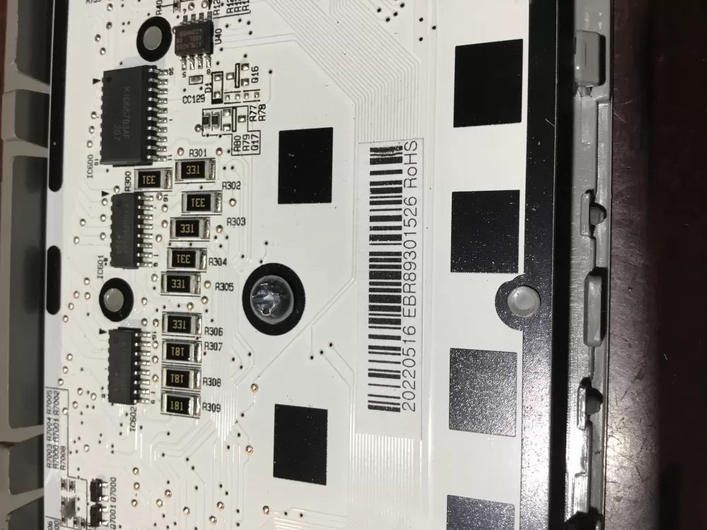 LG EBR89301 Refrigerator Control Board User Interface AZ70768 | NR1382